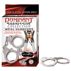 Esposas Dominant Submissive Metal Handcuffs – Metal - Cake Sex Shop 2