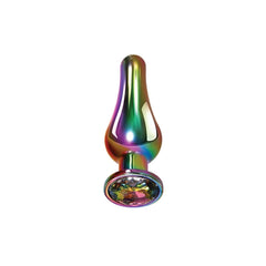 Plug Anal Rainbow Metal Plug Small - Cake Sex Shop 2