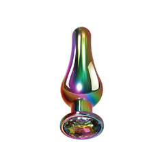 Plug Anal Rainbow Metal Plug Medium - Cake Sex Shop 2