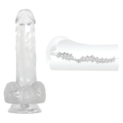 Masturbador Clearly Combo - Cake Sex Shop 2