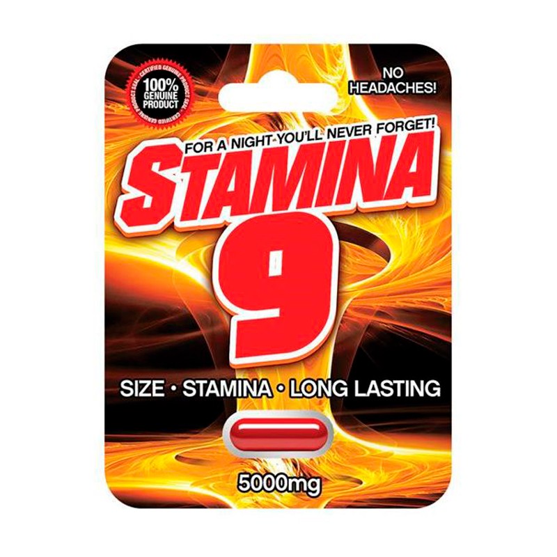 Pastilla Stamina 9 Sex Pill 5000 Mg - Cake Sex Shop