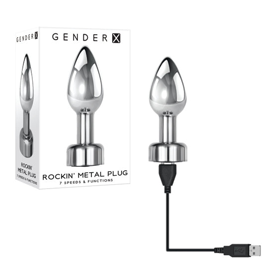 Plug Anal Rockin Metal Plug - Cake Sex Shop
