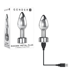 Plug Anal Rockin Metal Plug - Cake Sex Shop