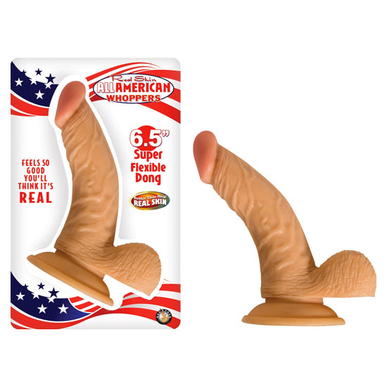 Dildo All American Whopper 6 1/2"- White - Cake Sex Shop