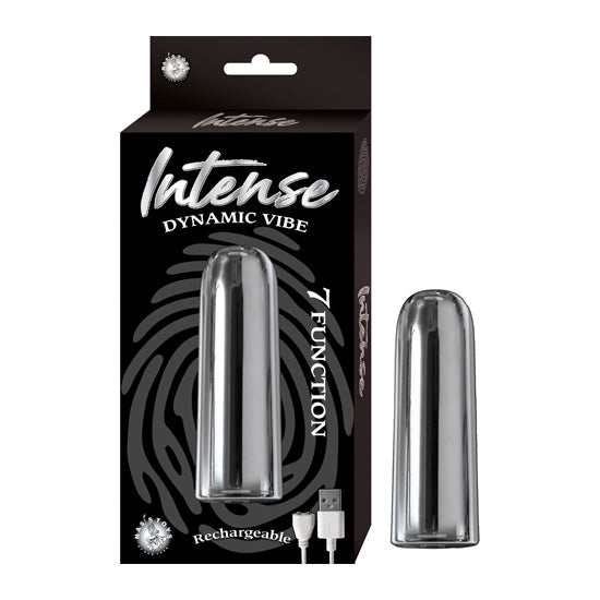 Vibrador Intense Dynamic Vibe-Silver - Cake Sex Shop