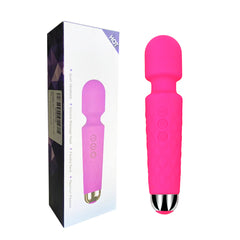 Masajeador Vibrador Recargable - Rosa - Cake Sex Shop