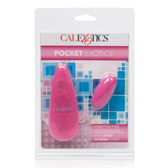 Vibrador Pocket Exotics Vibrating Pink Passion Bullet - Cake Sex Shop