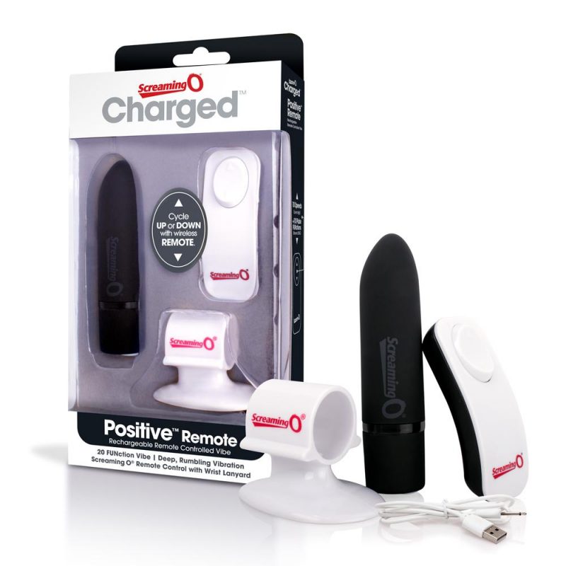 Vibrador Positive Remote Control Black - Cake Sex Shop