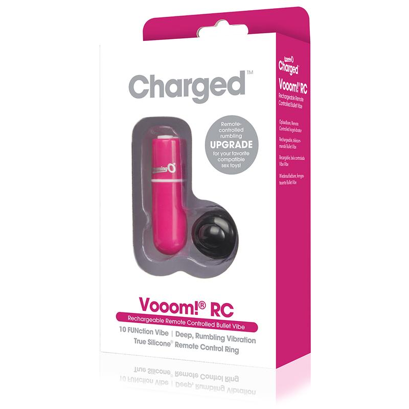 Vibrador Charged Vooom Remote Control Mini Vibe Pink - Cake Sex Shop