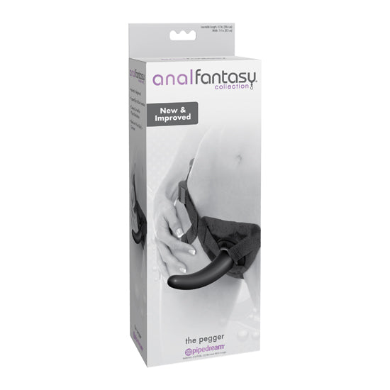 Dildo Anal Fantasy Collection The Pegger 5"– Black - Cake Sex Shop