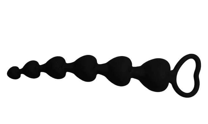 Perlas Anal Plug Color Negro - Cake Sex Shop