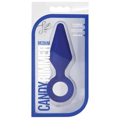 Plug Anal Luxe - Candy Rimmer - Medium - Indigo - Cake Sex Shop