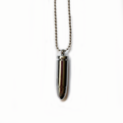 Cadena Dije Cake Vibrating Bullet Necklace Silver - Cake Sex Shop