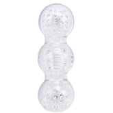 Masturbador Wet Dreams-Big Balls Stroker-Clear - Cake Sex Shop