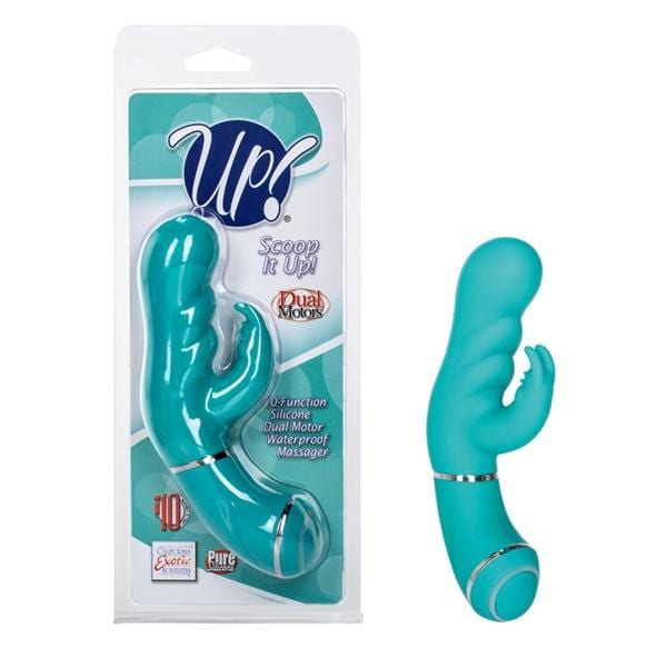 Vibrador Scoop It Up Teal Vibrator - Cake Sex Shop