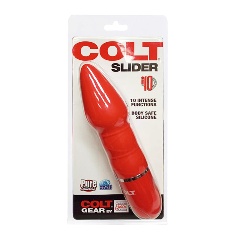 Vibrador Anal Colt Vibrating Slider Red - Cake Sex Shop
