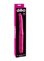 Dildo Dillio 16" Double Dong - Pink - Cake Sex Shop