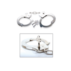 Esposas Fetish Fantasy Series Limited Edition Metal Handcuffs-Silver - Cake Sex Shop 2