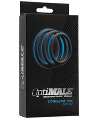 Anillo de Pene Optimale C Kit Thin - Cake Sex Shop