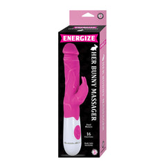 Vibrador Energize Her Bunny Massager-Pink - Cake Sex Shop