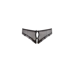 Panty Double Window Panty, Black - Cake Sex Shop 2 3 4