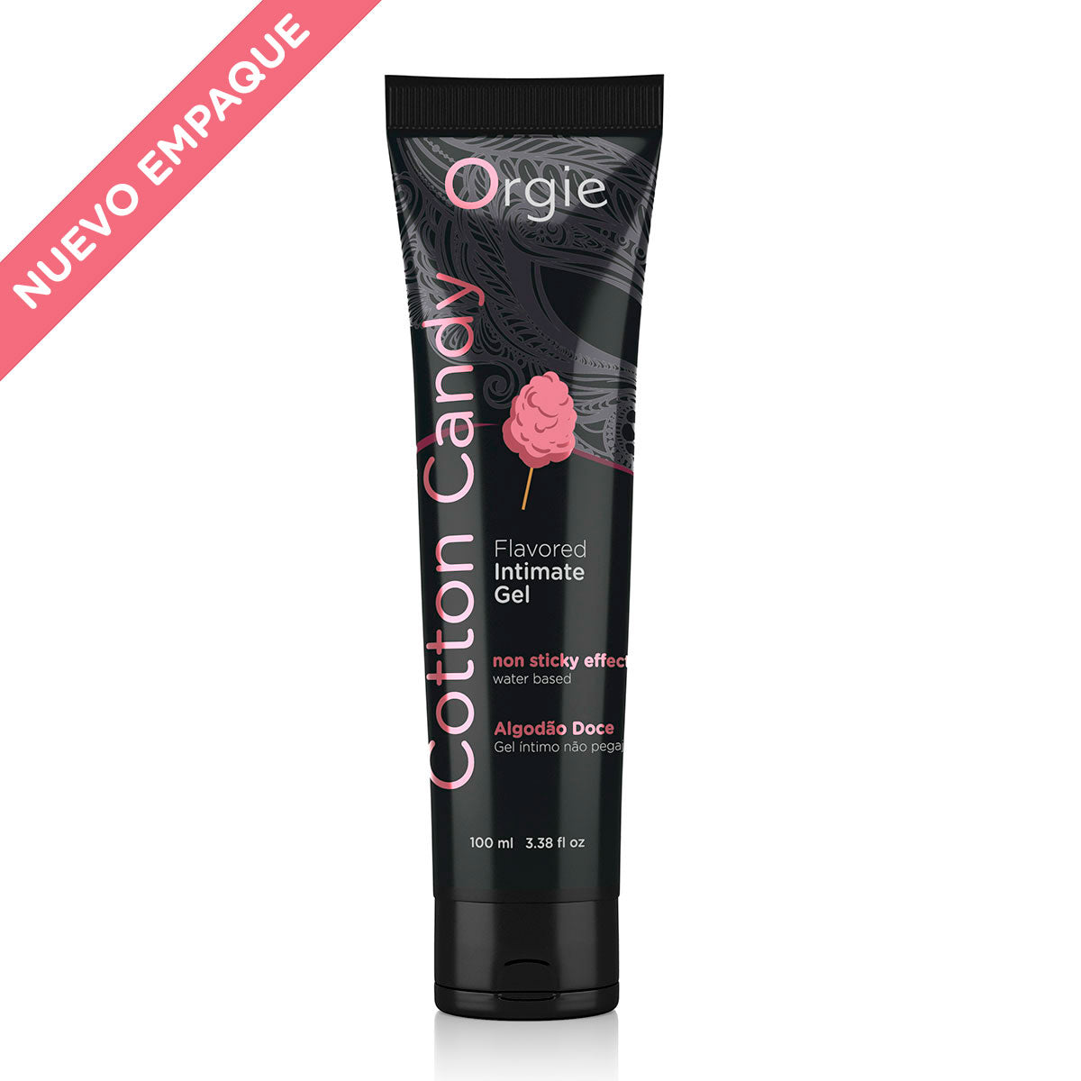 Lubricante Lube Tube Cotton Candy 100ml - Cake Sex Shop