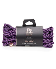 Cuerda de Seda Want to Play de Fifty Shades - Cake Sex Shop