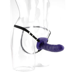 Dildo Fetish Fantasy Series Classix 6" Strap-On - Purple/Black - Cake Sex Shop 2