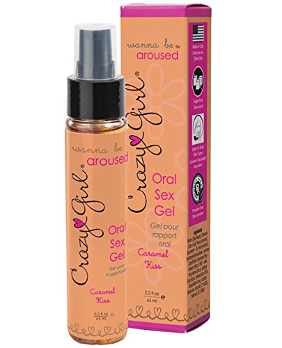 Intensificador Crazy Girl Oral Sex Gel Caramel Kiss 2.2 Oz - Cake Sex Shop