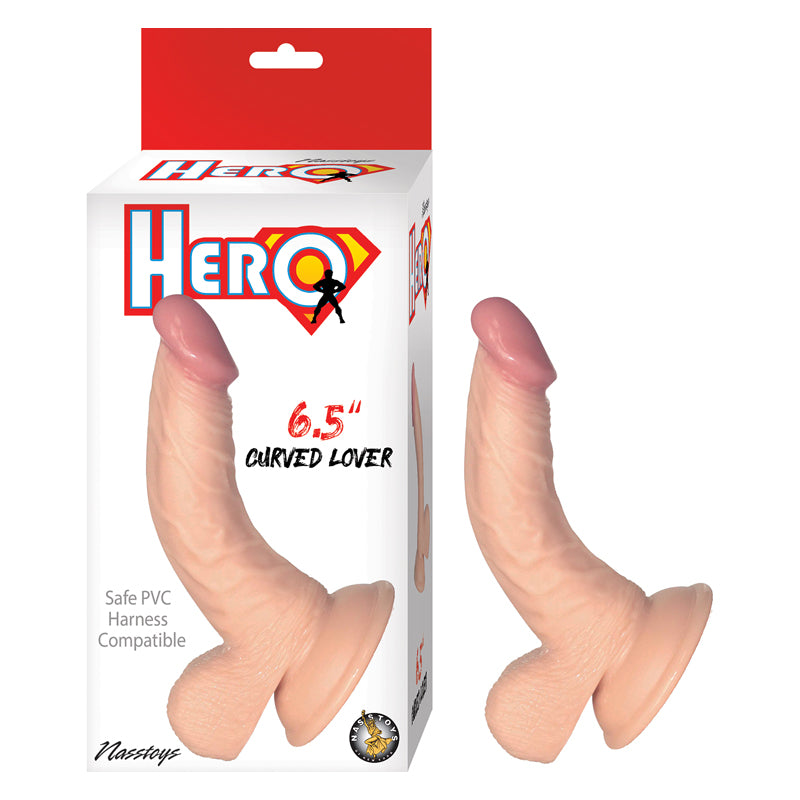 Dildo Hero Curved Lover 6.5" - Cake Sex Shop