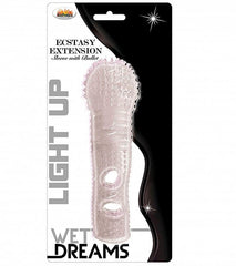 Extensión Wet Dreams Penis Extension Sleeve With Power Bullet - Cake Sex Shop