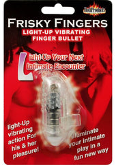 Light Up Frisky Finger Clear - Cake Sex Shop