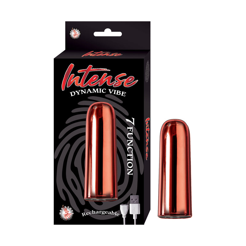 Vibrador Intense Dynamic Vibe-Red - Cake Sex Shop