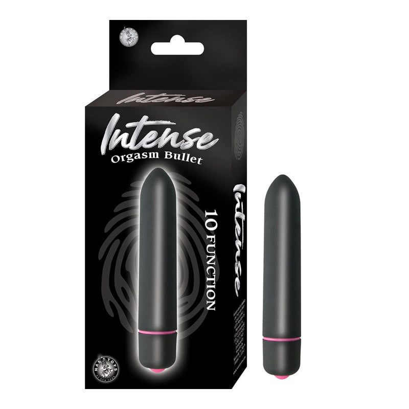 Vibrador Intense Orgasm Bullet-Black - Cake Sex Shop