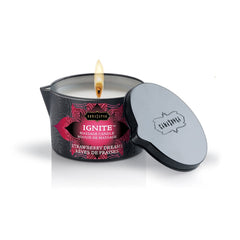 Vela Ignite Mássage Candle Strawberry Dreams de Kamasutra - Cake Sex Shop