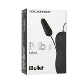 Vibrador Ivibe Select Bullet 7 Function - Black - Cake Sex Shop