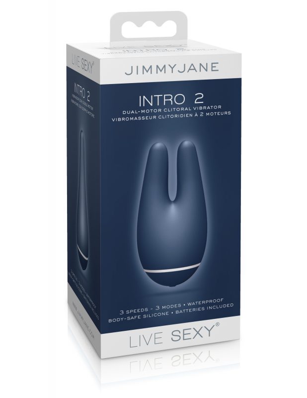 Vibrador JimmyjaneLive Sexy Intro 2 Blue - Cake Sex Shop
