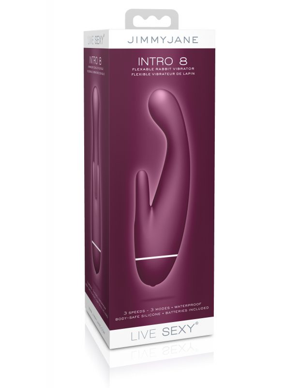 Vibrador JimmyjaneLive Sexy Intro 8 Purple - Cake Sex Shop