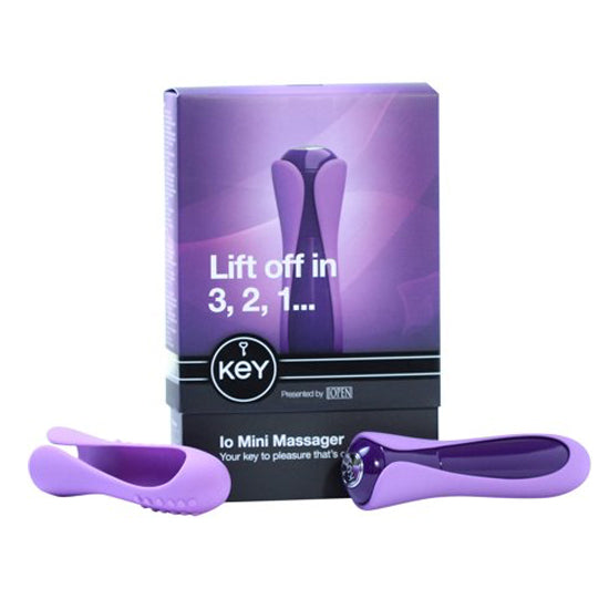 Vibrador Key Io Mini Massager Lavender - Cake Sex Shop