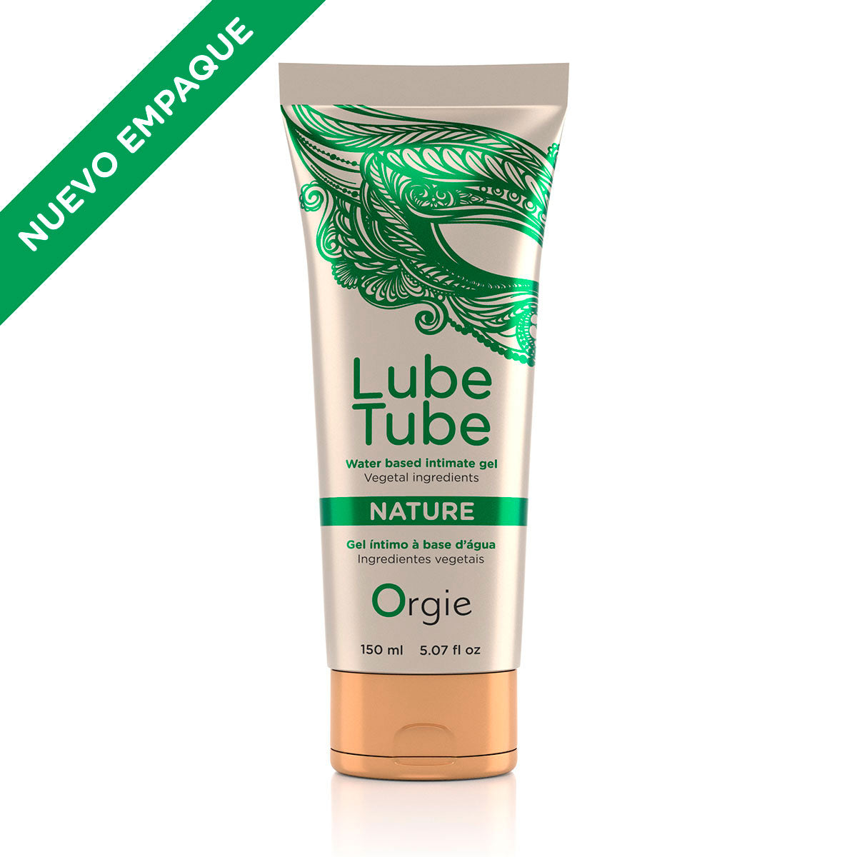 Lubricante Lube Tube Nature 150ml - Cake Sex Shop