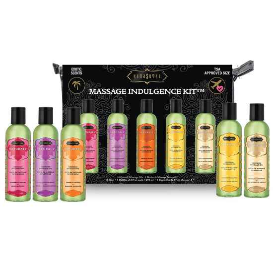 Set Massage Indulgence Kit Natural 5 Pz - Cake Sex Shop