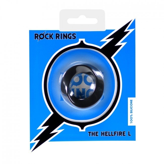 Anillo Rock Rings The Hellfire L Black - Cake Sex Shop
