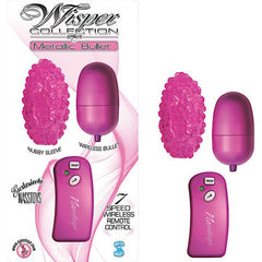 Vibrador Bala Wisper Collection Metallic Bullet Pink - Cake Sex Shop