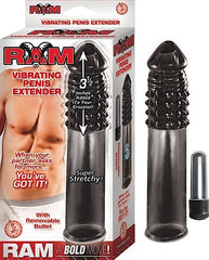 Extensión Ram Vibrating Penis Extenders Smoke - Cake Sex Shop