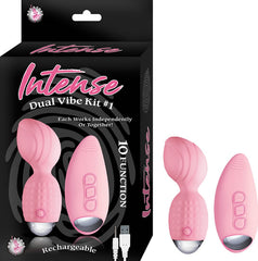 Vibrador Bala Dual Vibe Kit #1 Pink - Cake Sex Shop