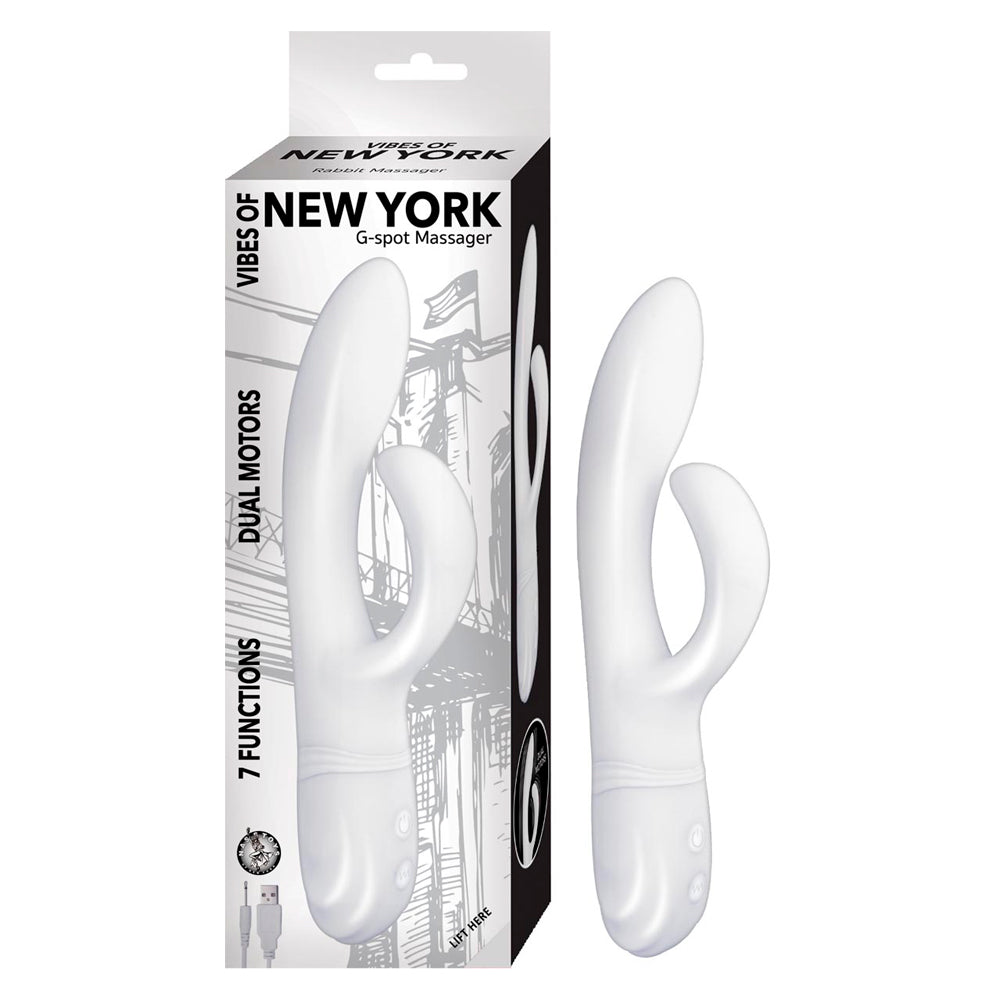 Vibrador Vibes Of New York G-Spot Massager-White - Cake Sex Shop