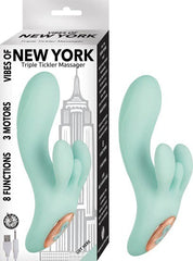 Vibrador Triple Tickler Massager Aqua - Cake Sex Shop