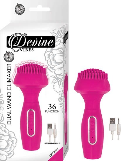 Masajeador Dual Wand Climaxer Pink - Cake Sex Shop