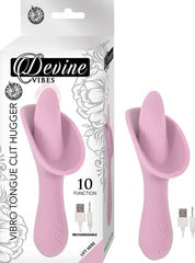 Vibrador Devine Vibes Vibro Tongue Clit Hugger Pink - Cake Sex Shop