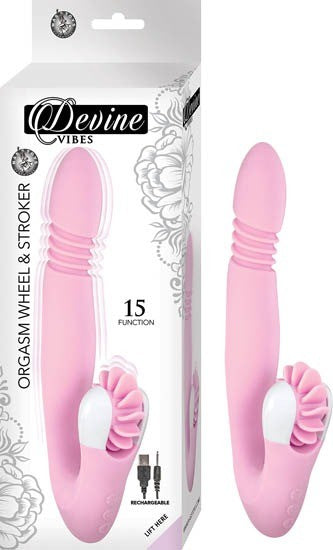 Vibrador Orgasm Wheel & Stroker Pink - Cake Sex Shop